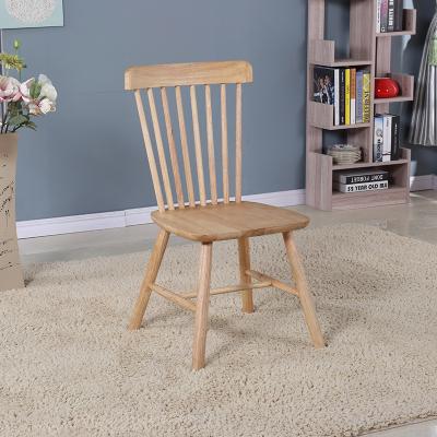 China Good Seller Adjustable Modern Northern Europe Style Rubber Wood Dining Chair (Other) for sale