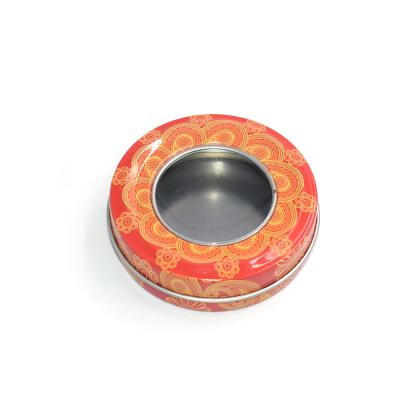 China Low Moq Recyclable Wholesale Custom Metal Saffron Storage Tin Box for sale