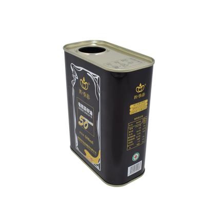 China Package Customize Packaging Metal Whiskey Bottle Tin Can for sale