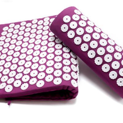 China Acupressure Mat Relieve Neck Body Pain Spike Accessories Body Yoga Cushion Pillow Bag Cotton for sale