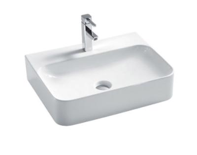 China Cheap Price Modern Ready To Ship Luxury Ceramic Art Basin Hotel Washbasin Counter Top Washing Sink for sale