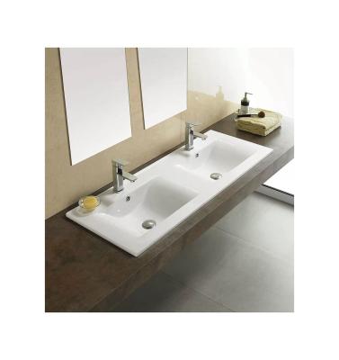 China New Products Modern Hot Slim Edge Hand Wash Basin Elegant Wave Bathroom Basin for sale