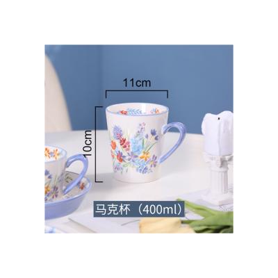 China Retro Viable Professional Manufacturing Afternoon Tea Set Milk Coffee Mug Luxury for sale