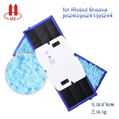 China iRobot Braava jet240 USA viable fit version of robot sweeping accessories mops mop cleaning pad for sale