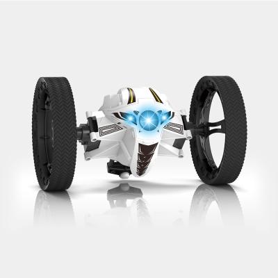 China RC Hobby Hot Selling New Product Small Speed ​​Control Bounce Electric Two-wheel RC Car Kids Toys With Light for sale