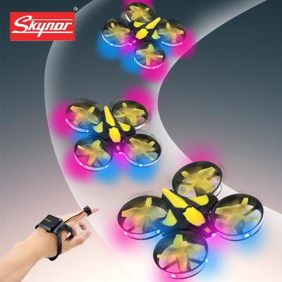 China New Factory Fashion Altitude Hold Battery Toys Hobby Sensory Kids Remote Control Sensing UAV Drohne Drone Small Mini Toy Drone For Kids for sale