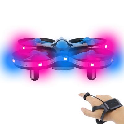 China Altitude Hold Mode UAV Watch Gesture Electronic Gravity Feeling Drone Remote Control Drone Aircraft Quadcopter Mini Toy rc drone drohne for kids for sale