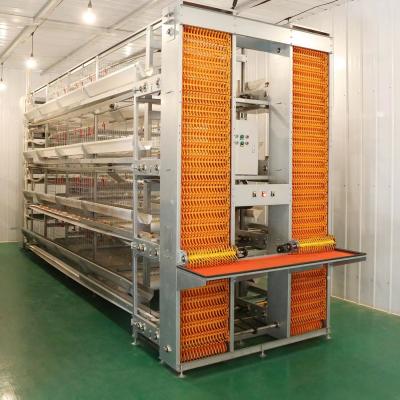 Chine La couche automatique en acier de poulet d'équipement de ferme avicole Q235 met en cage pour les pondeuses à vendre