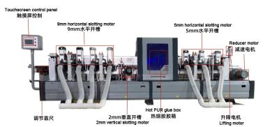 China Automatic door pocket slotting machine en venta