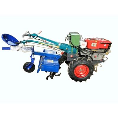 Chine tracteur à roues par deux de 210mm, puissance en chevaux Mini Tractor With Cultivator du moteur 20 de CHANGCHAI à vendre