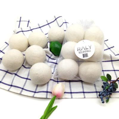 China Handmade environmental protection woolen ball 6cm/7cm /8cm/ wool felt ball 6cm/7cm /8cm/ warm handmade creative wool color pattern wool ball for sale