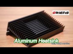 custom aluminum heatsink 6063 aluminium heat sink extrusion 0.05mm accuracy