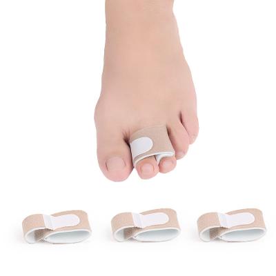 China Hammer Toe Straighter from Toe Toe Wraps Splint Cushioned Bandages for Toe Corrector Overlapping for sale