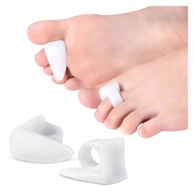 China Toe Single Toe Separator Hammer Toe Straightener Gel Individual Bunion Toe Spacers for Recovery for sale