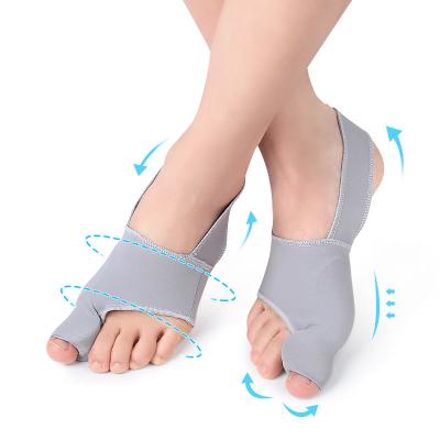 China Toe Bunion Corrector Sleeve with Belt Gel Cushion Pad 5-Toe Straightener Hallux Valgus Pain Relief for sale