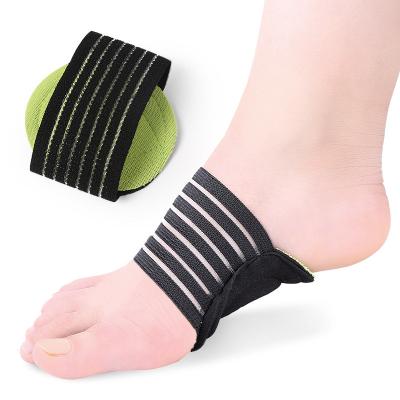 China SBR Arch Support Brace Compression Cushioned Sleeve Bandage Pad Relieve Flat Feet Heel Fatigue for sale