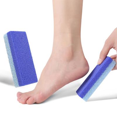 China Foot Dead Foot Skin Remover Pumice Stone For Feet Hard Skin Cracked Heels 2 In 1 Callus Remover Foot Scrubber for sale