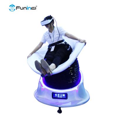 China Fiberglass and metal virtual reality slider game machine 9d vr flight simulator fly simulator for sale