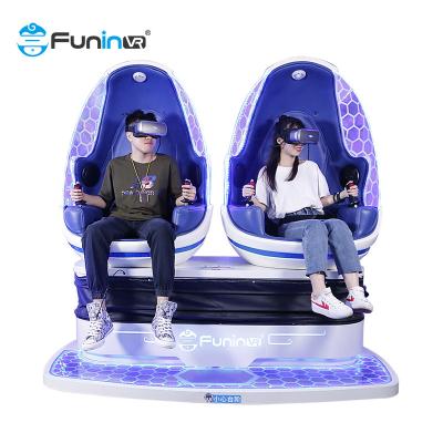 China VR cinema game 4d theater 9d egg virtual dynamic vr cinema treno 1.92*1.14*1.93m for sale