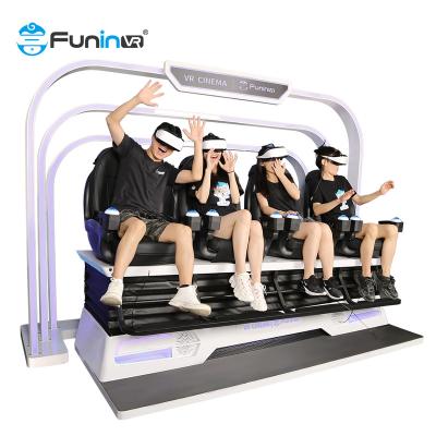 China Metal theme park 80-100 square meter virtual reality vr machine VR indoor amusement park ride simulation for sale