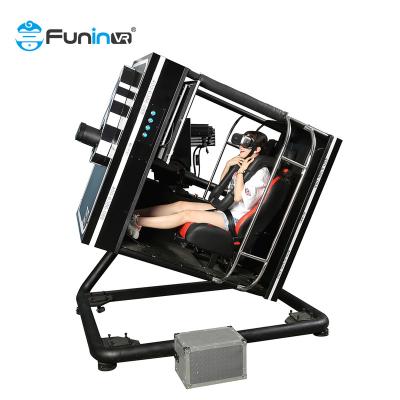 China FuninVR hot sale 9d vr egg cinema vr simulator vr flight simulator steel metal 720 degree flight simulator for sale