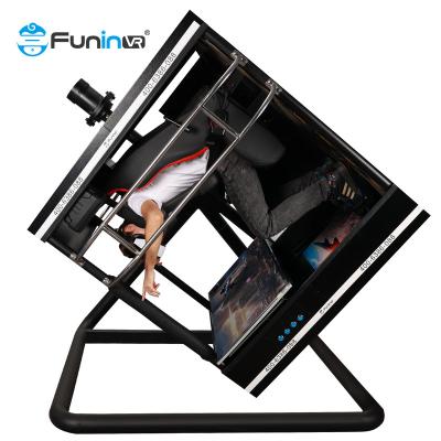 China Steel Metal Game Machine 9d Cinema Simulator VR Interactive Shooting Flight Simulator 720 Degree Flight Simulator for sale