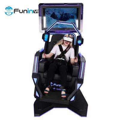 China Metal FuninVR Theme Park Equipment 360 Rotation Immersive Roller Coaster Motion 9D VR Arcade Machines Simulator Game VR For for sale