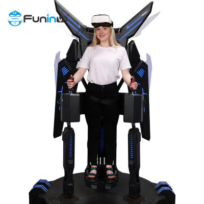 China Metal Amusement Park Equipment Steel Flight Simulator Holding Eagle Flight Game Machine Virtual Reality 9d vr for sale