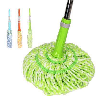 China Sustainable Household FLAT Mop Dry Wet Twist Retractable Cleaning Mop for sale