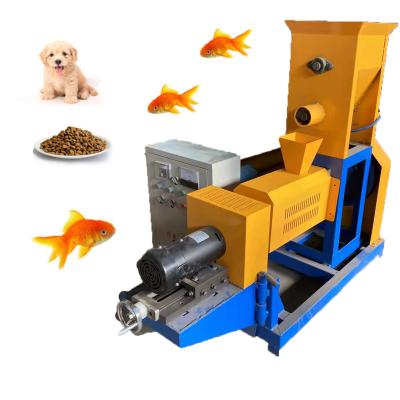 China 2021 Catfish Shrimp Food Making Extruder Floating Fish Feed Pellet Machine à venda