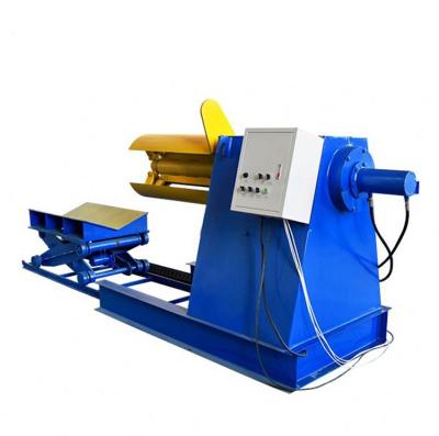 China New design hydraulic 8 ton steel coil rolled decoiler machine for sale