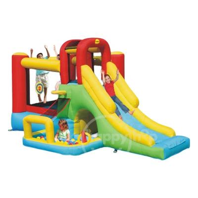 China Combo Inflatable Bouncer Toys Inflatable 9160-Bouncy Happy Hop With Combo Slide, Bouncer Slide Pool for sale