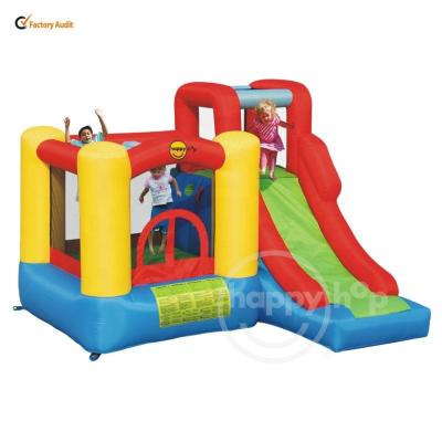 China Happyhop Mega Inflatable Basketball Hoop Inflatable Pool And Bouncer House Slide-9171 for sale