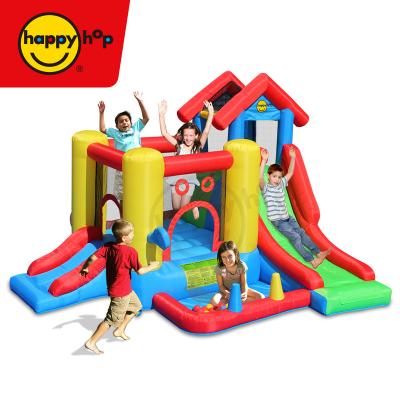 China Inflatable Bouncer Happy Hop Inflatable Bouncer for Kids -9019 7 in 1 Play House, Multifunctional Trampoline for sale