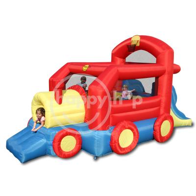 China Inflatable train theme hop bouncer happy bouncy inflatable train bouncer-9054 for sale