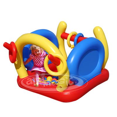 China 4 in 1 Small Play Center Inflatable PVC Ball Pit Small Toy-8103 4 in 1 Magic Playground for sale