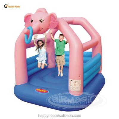 China Small PVC Inflatable-8302, Elephant Castle Jumping Bouncer, PVC Bounce Elephant Bouncer House for sale