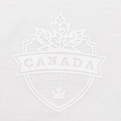 China Garment \ Jeans \ Shoes \ Bags\ EYD Custom Canada Logo Velvet Laser Cut on Printable Vinyl Film Heat Transfer Printing Design for T-shirt for sale