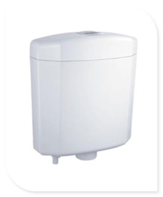 China Toilets series porcelain white cistern water box hand pressure toilet cistern for sale