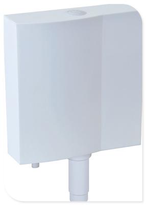 China Toilet parts wall-mounted water tank wash down pressure toilet cistern with new design for sale