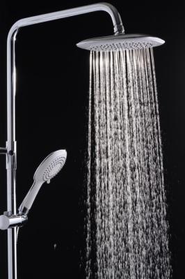 China Shower enclosures chroming shower tub faucet   shower kits with new design for sale