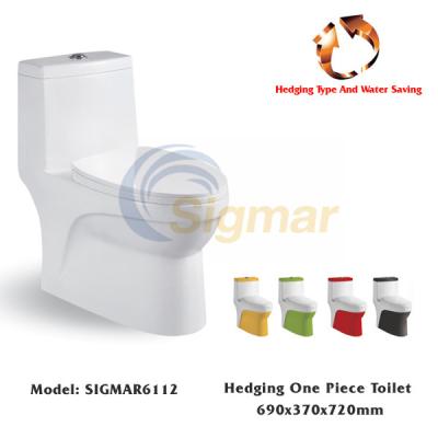 China SIGMAR6112 China Factory WC Toilet Bowl For One Piece Toilet for sale