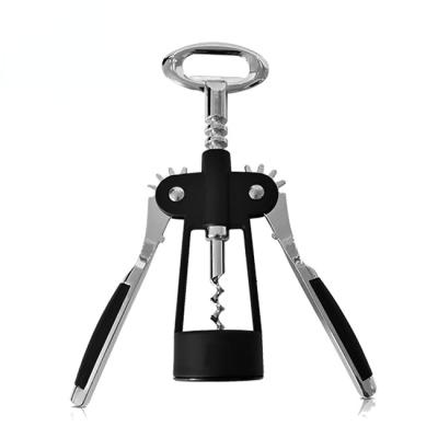 China Viable Wholesale Heavy Duty Metal Wine Openers Universal Wine Corkscrews For Beer Wine Accessories for sale