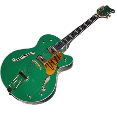 China 6String Maple Green Body Electric Guitar with Rosewood Fingerboard, Gold Hardware, Stringed Instruments for sale