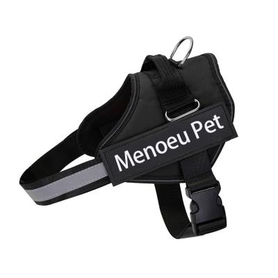 China 2021 Padded Dropshipping Products Reseller Adjutable No Pull Hundegeschirr Vest Pet Harness Mesh Harness Custom Dog for sale