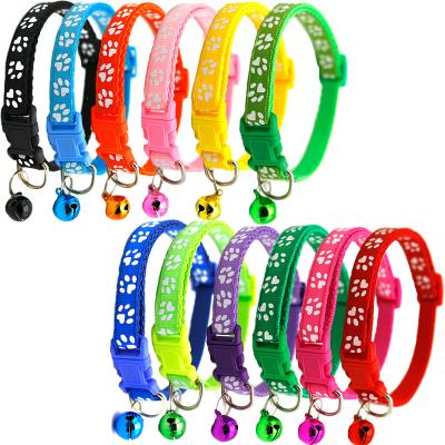 China 2020 Fashion Padded Luxurious Dog Cat Collars Cute Small Breakaway to Medium Pet Collar for sale