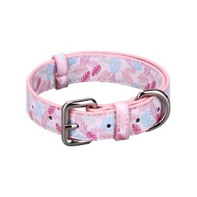 China Best Sublimation Empty JEWELED Dog Collar Leash Designer Fixed Nylon Fruit Printing Dog Collar Small Size for sale