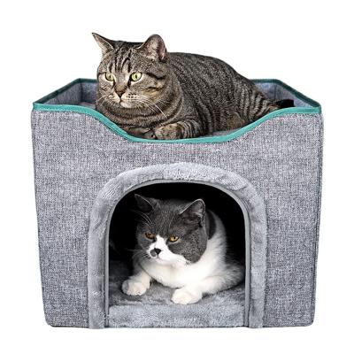 China Arbol Pet Breathable Bunk Bed Camas De Gatos Katzenbett Gato Cama Cueva Para Mascotas for sale