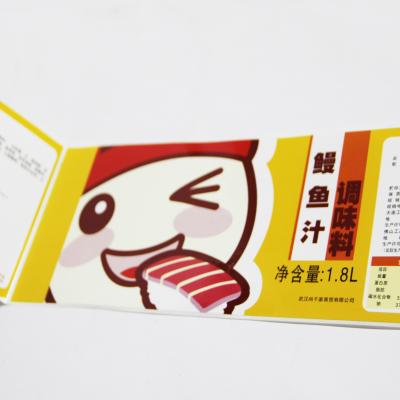 China Waterproof Waterproof Label Stickers For Food Package In Kitchen Spice Jar Labels for sale