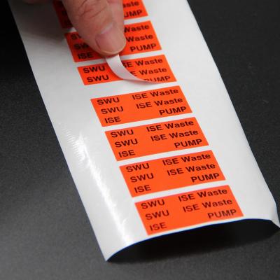 China Waterproof Customized Label Stickers For Wire Use Electric Wire Stickers Small Label Stickers For USB Wire for sale